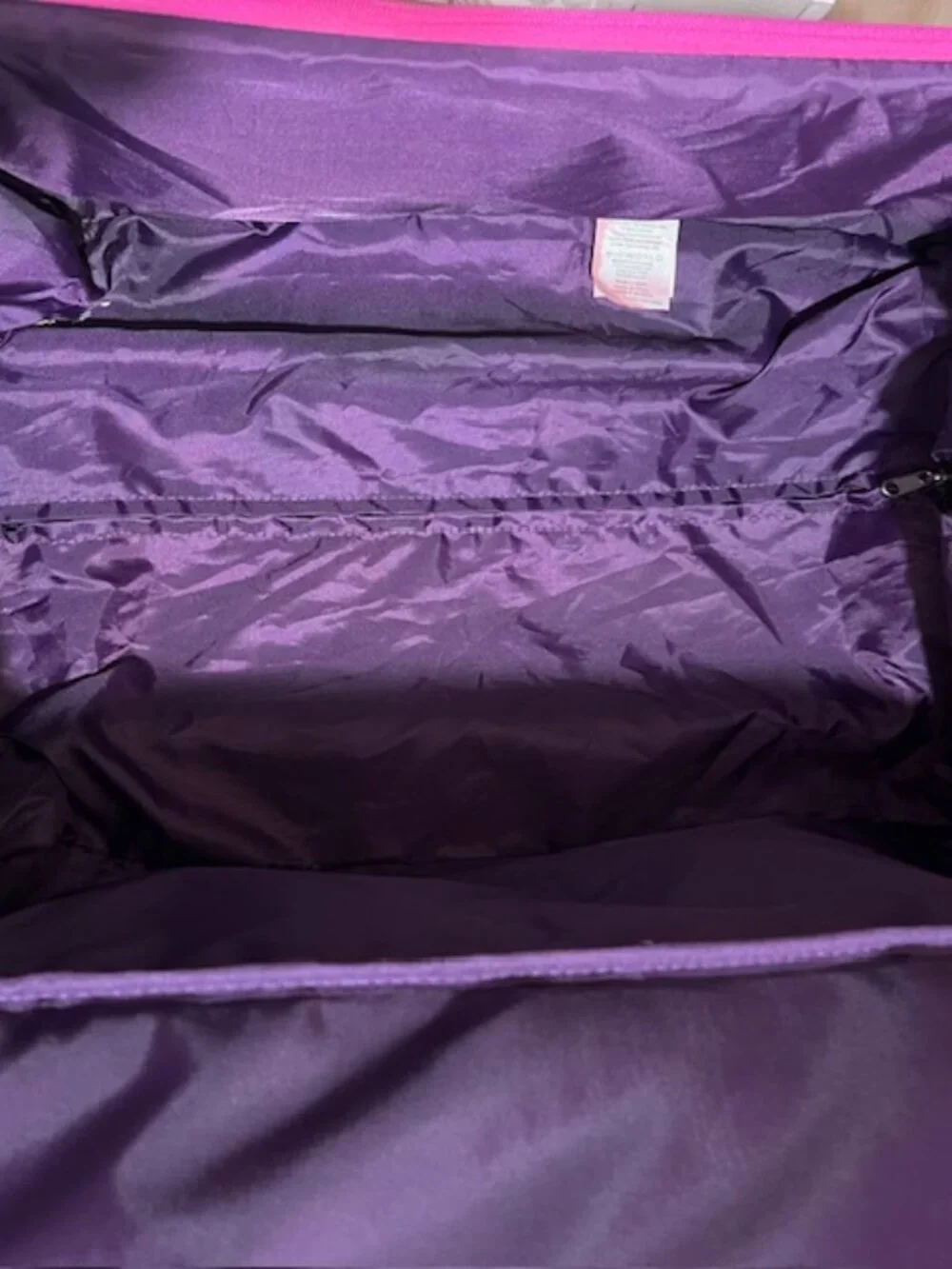 Squishmallows children's‎ rolling suitcase animal floral purple and pink travel